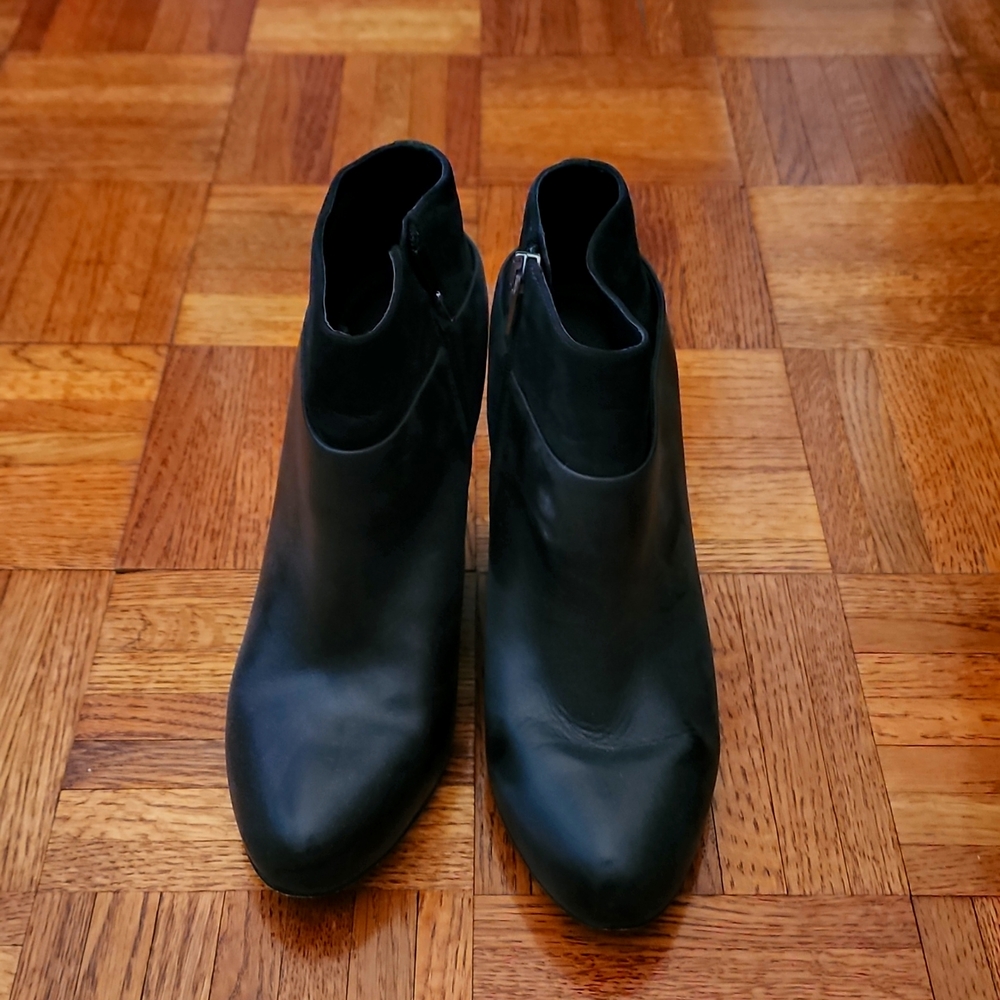 Vince Wedge Booties (8.5 US/38.5 EU)